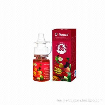 10mL E-liquid, Fruit Series with Variety Flavor Harmless Refill for E-cigarettes